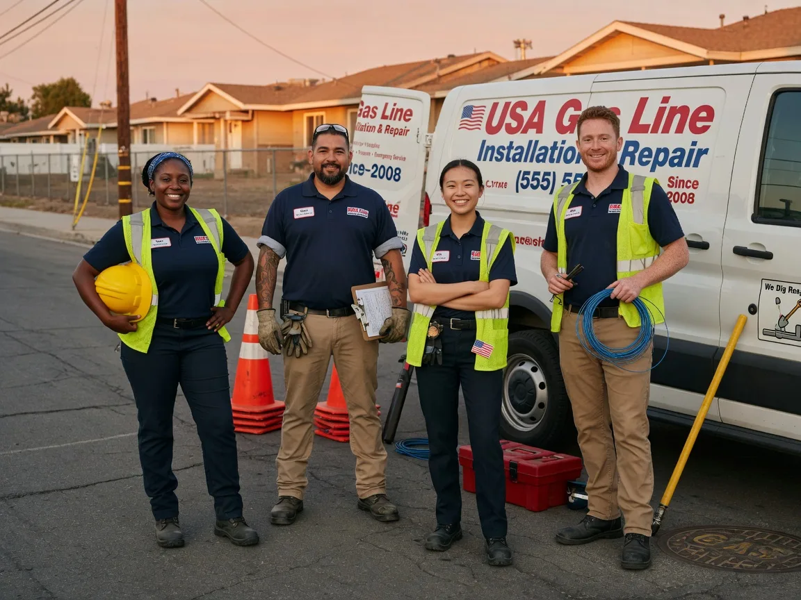 Gas Line Installation company in Rusk, TX